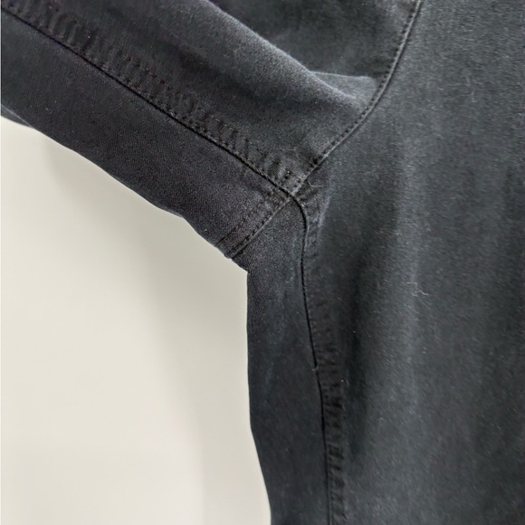 Soft Surroundings pull on Flat Front Elastic Waist black bootcut Pants sz large - Picture 5 of 11